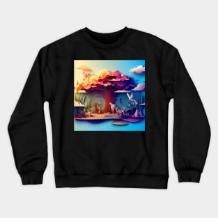 Dreamy forest Crewneck Sweatshirt